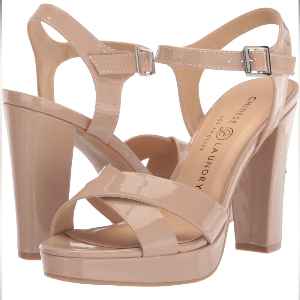 CHINESE LAUNDRY Z-ALWAYS NUDE HEELS